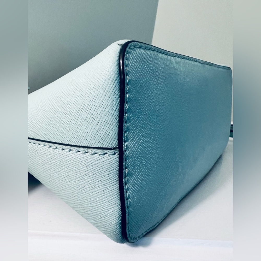 Michael Kors Blue Two Tone Crossbody Bag - Picture 7 of 11